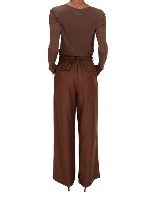 Pantaloni sartoriali fluidi Grace & Mila | FW2523028CHOC